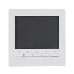 FashionGas Boiler Heating Thermostat Blue Temperature Regulator For Boilers Weekly Programmable