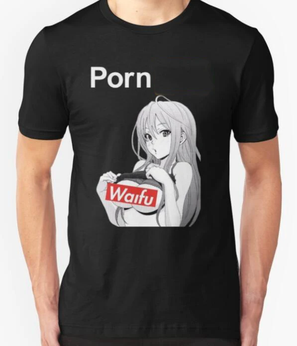 Рубашка Waifu для сексуальных девушек и взрослых забавная крутая мужская одежда 2019