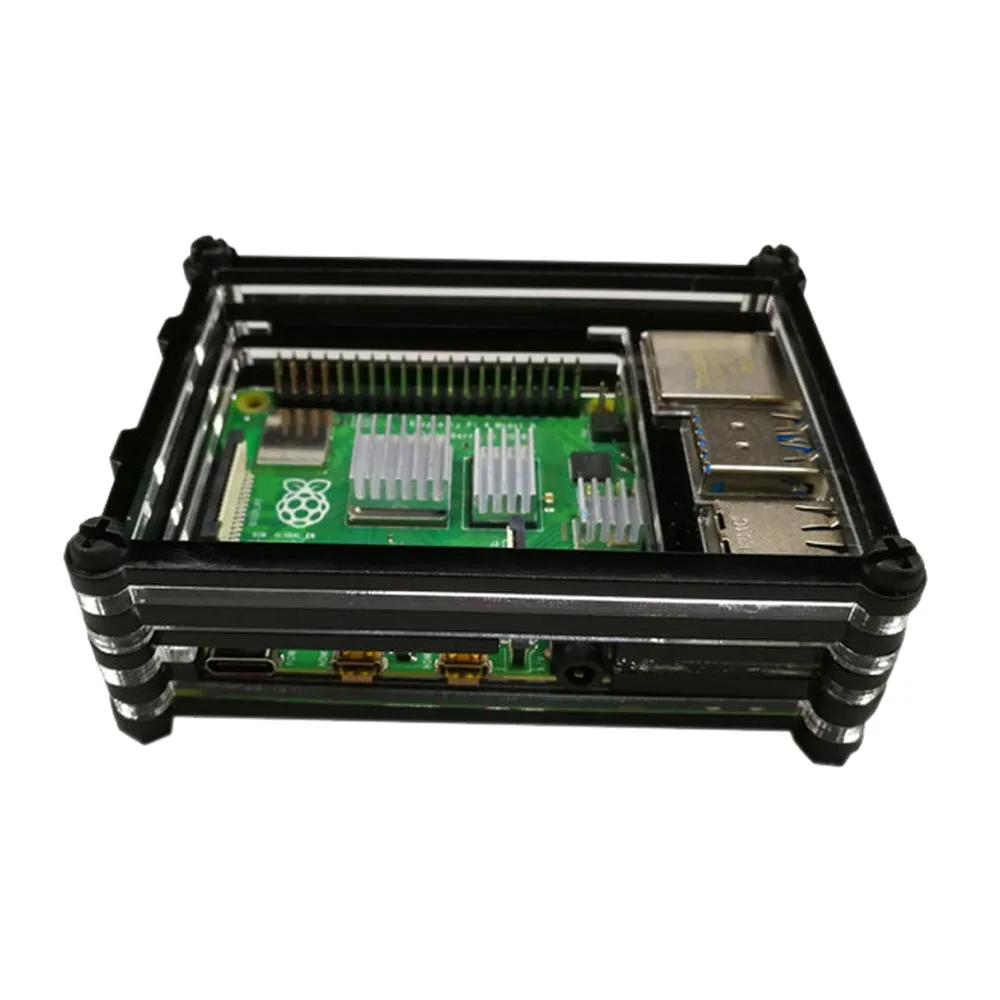 3,5 дюймов Raspberry Pi 4 Модель B сенсорный экран 480*320 ЖК-дисплей+ стилус+ акриловый корпус для Raspberry Pi 4B