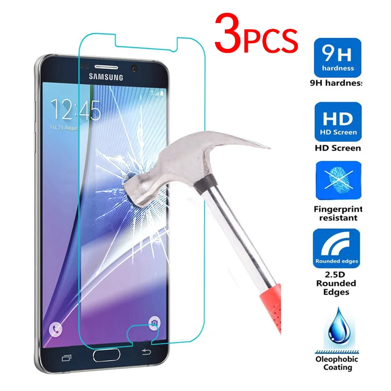 2.5D пленка из закаленного стекла для Samsung Galaxy A50 A40 A30 J2 J5 J7 Prime S5 S6 S7 Edge A51 Защитная