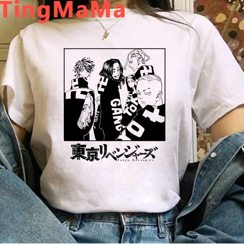 Japanese Anime Tokyo Revengers T Shirt Men Kawaii Harajuku Summer Tops Tokyo Revengers Graphic Tees Cartoon Unisex T Shirt Male T Shirts Aliexpress