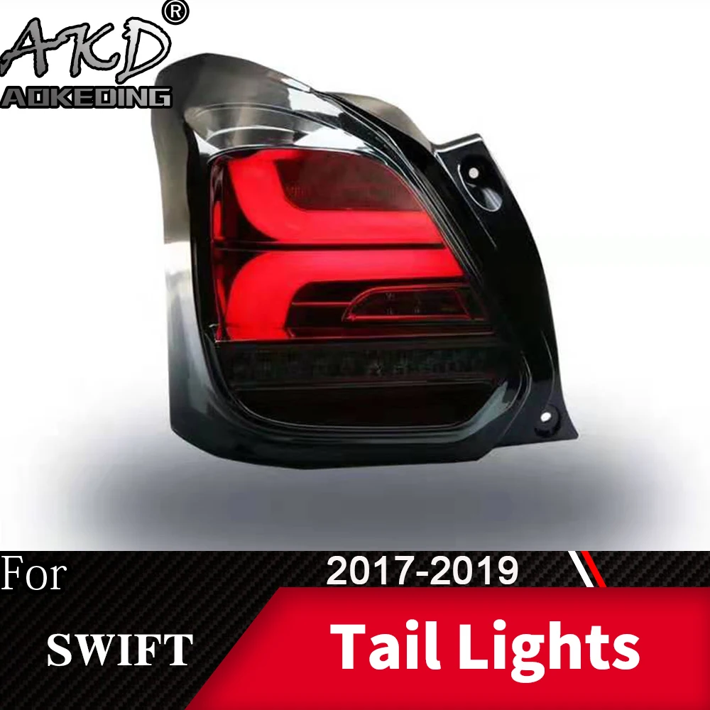 Задний фонарь для автомобиля Suzuki Swift- Swift спортивный светодиодный задний фонарь Противотуманные фары Дневные ходовые огни DRL автомобильные аксессуары