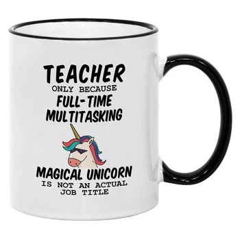 

Unicorn mug gift for teachers An interesting gift idea appreciated by female educators.11oz Dropshipping