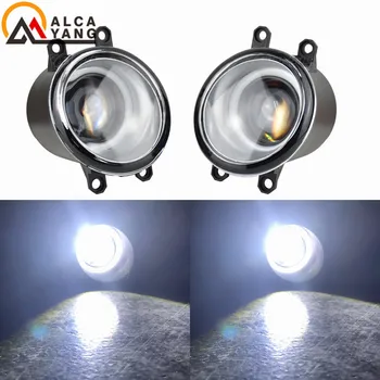 

2PCS H11 LED Fog Light with Angel Eye Fog Lamp Assembly 12V For TOYOTA AVENSIS Saloon T25 2003-2008