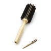 6 Sizes Barber Salon Wood Handle Boar Bristles Round Brush Removable Tail Professional Hairdressing Hair Brush Hair Round Comb ► Photo 3/6