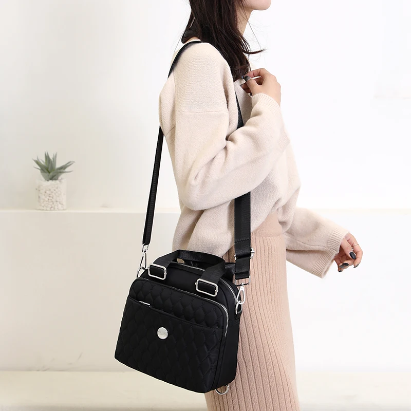 Школьный рюкзак для девочек-подростков Mochila Feminina, женские рюкзаки, нейлоновые водонепроницаемые повседневные сумки на плечо, женский рюкзак