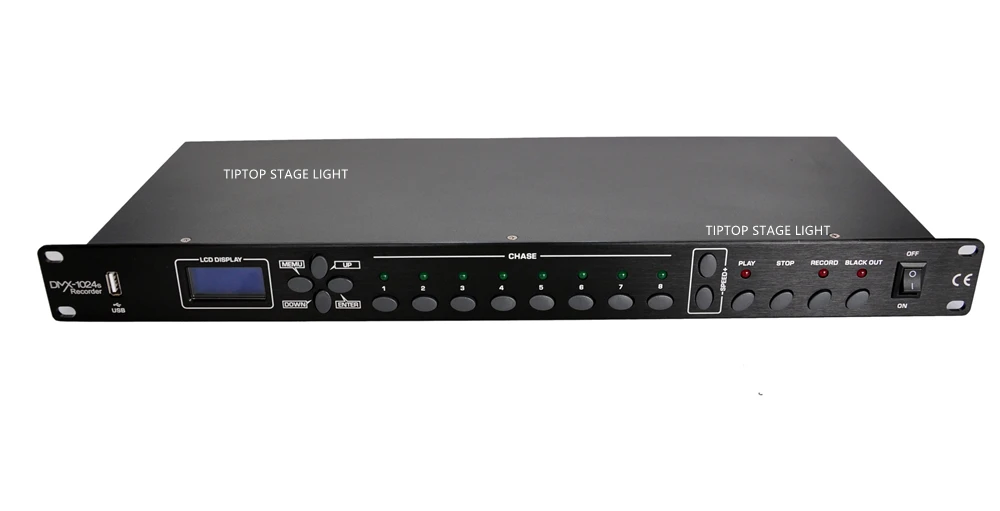 1024 DMX recorder Gigertop TP-D1369 1024 DMX рекордер с KTV эффект изменения освещения контроллер платы набор продаж программа магазин и играть функция - Цвет: 1024 DMX recorder
