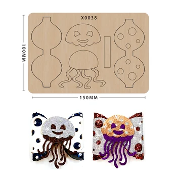 

DIY bow cutting dies wooden Scrapbook Wood die cut Leather Mold Die-Cut Crafts Compatible with Most Die-Cut Machines