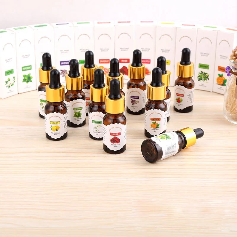 

10 Ml High Quality Natural Aromatic Oil Perfume To Relieve Fatigue And Relax Natural Spa for humidifier, aroma diffuser, aroma