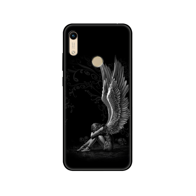 Honor 8A Case For huawei Honor 8A prime Case Silicon TPU back Cover Phone Case On Huawei Honor 8A JAT-LX1 8 A black tpu case