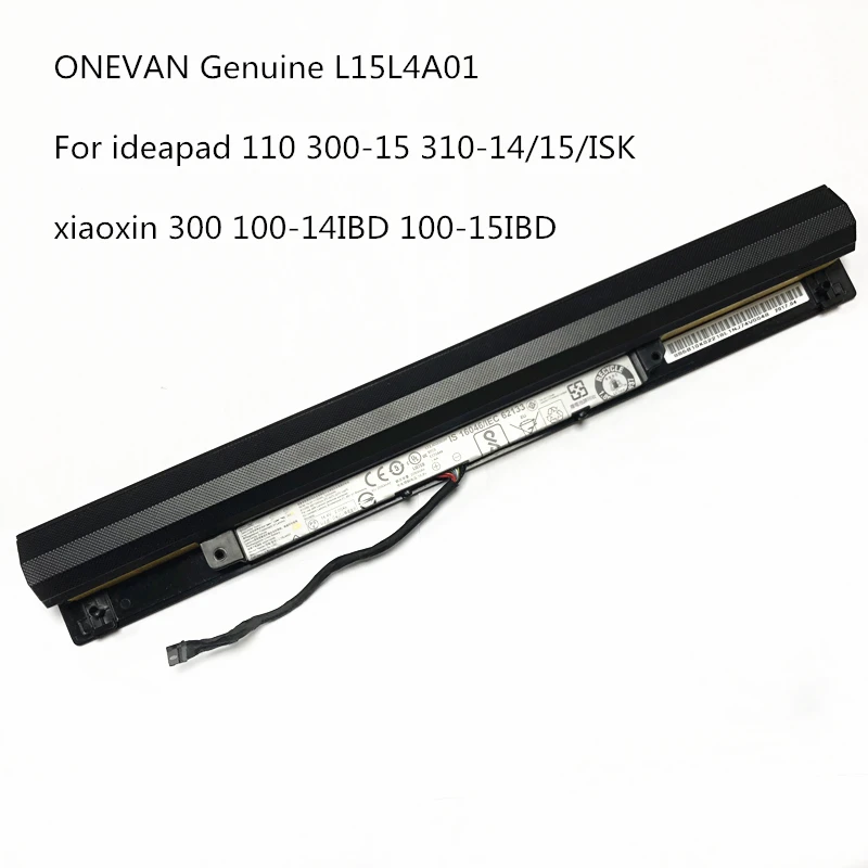 

NEW L15L4A01 Battery For Lenovo Ideapad V4400 300-14IBR 300-15IBR 300-15ISK 100-14IBD 300-13ISK L15S4E01 L15S4A01