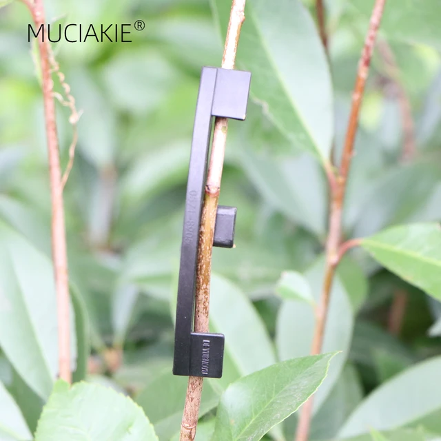 Muciakie Íves Alakító A Dia -Hoz. Kevesebb 10 Mm -Es Növényi Ág Műanyag Pp Twist Tree Twig Retain Clip Garden Alakú Zárkötésklipek - Image 5