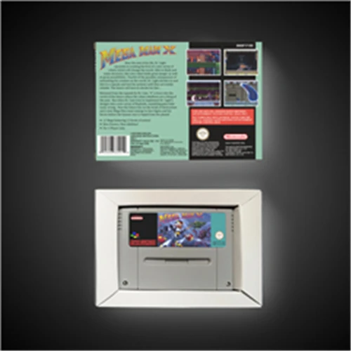 Megaman X-Европейская версия экшн-карты с розничной коробкой
