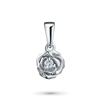 

Suspension of silver diamond e0601pd09170600