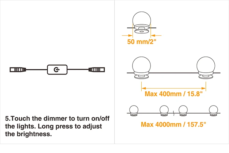 LED Mirror Light - ML-B10_11