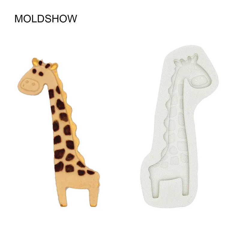 MOLDSHOW 3D силиконовые формы в виде жирафа | Дом и сад