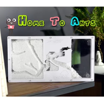 

Big Available DIY Moisture with Feeding Area Ant Nest, Ant Farm Acrylic, Insect Ant Nests Villa Pet Mania for House Ants 35*17cm
