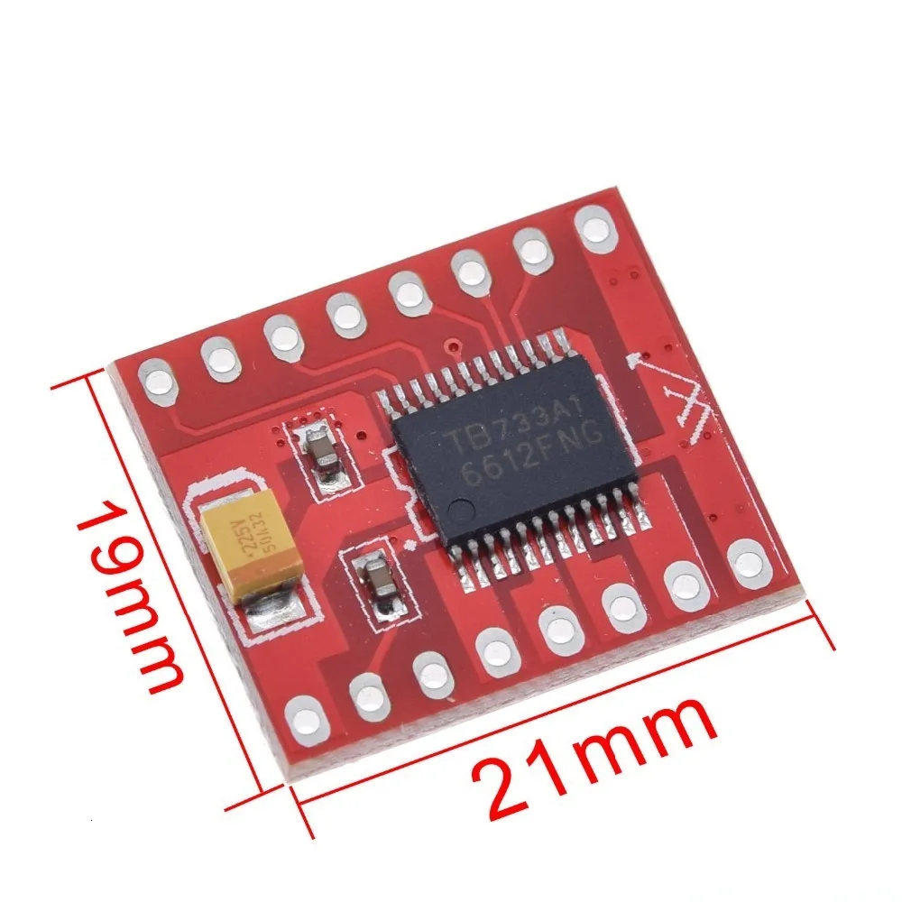 TB6612 двойной драйвер двигателя 1A TB6612FNG для Arduino микроконтроллер лучше, чем L298N