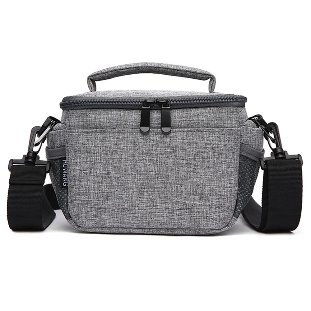 Модный водонепроницаемый тканевый для камеры Сумка через плечо DSLR Sling камера сумка с дождевиком для Canon Nikon sony Panasonic Lumix Fuji