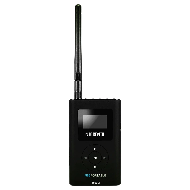 Портативный FM-трансмиттер NIORFNIO 0 6 W для радиостанции 76-108 МГц T600M |