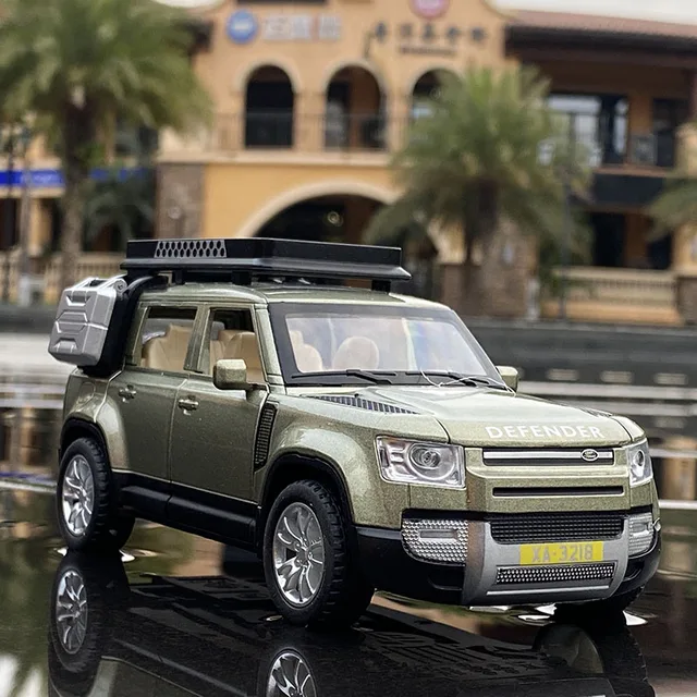 1:32 2021 Land Rover Defender SUV Toy Alloy Car Diecasts & Toy Vehicles Car Model Miniature Scale Model Car Toys For Kids Gifts 1