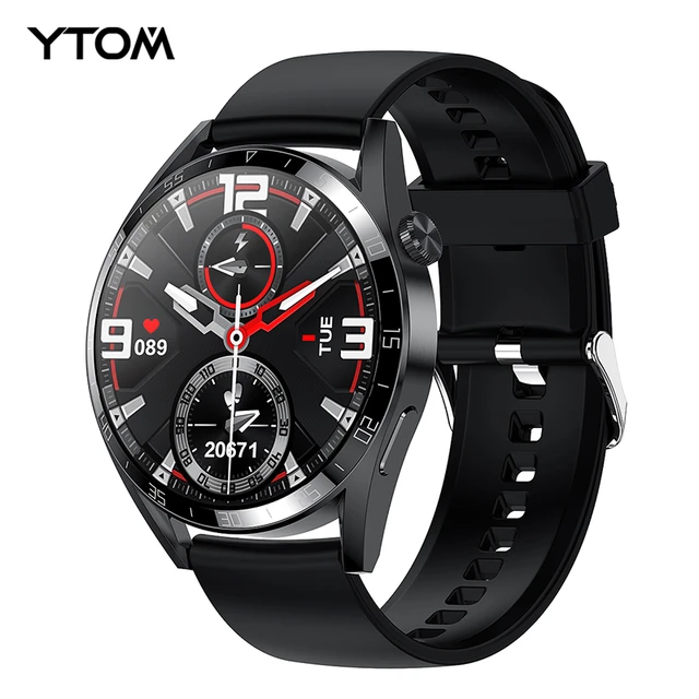 Ytom – Montre Connectée Gt3 Pour Les Hommes, Étanche Conforme À La Norme  Ip68, Écran Tactile De 1.28 Pouces, Bluetooth, Moniteur D'activité  Physique, Pour Les Téléphones Android Et Ios - Montres Intelligentes -  AliExpress