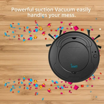 

3in1 Home Smart Floor Robot Vacuum Cleaner Mop Automatic Sensing 360 Rotation For Home Automatic Sweeping Dust Sterilize