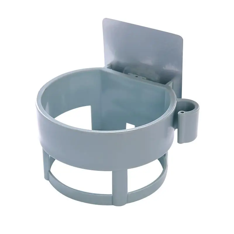 Carrywon держатели для ванной настенный алюминиевый для хранения ванной комнаты настенный бесшовный Фен держатель ABS для ванной комнаты