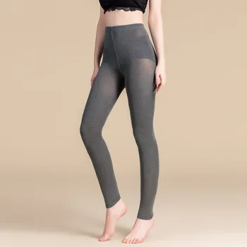 

New ladies cotton trousers solid color leggings 2020