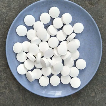 

100pcsTablets Disinfection Pills Swimming Pool Cleaner Purify Water Chlorine Tablet Effervescent Cleaning Water Use Disinfection