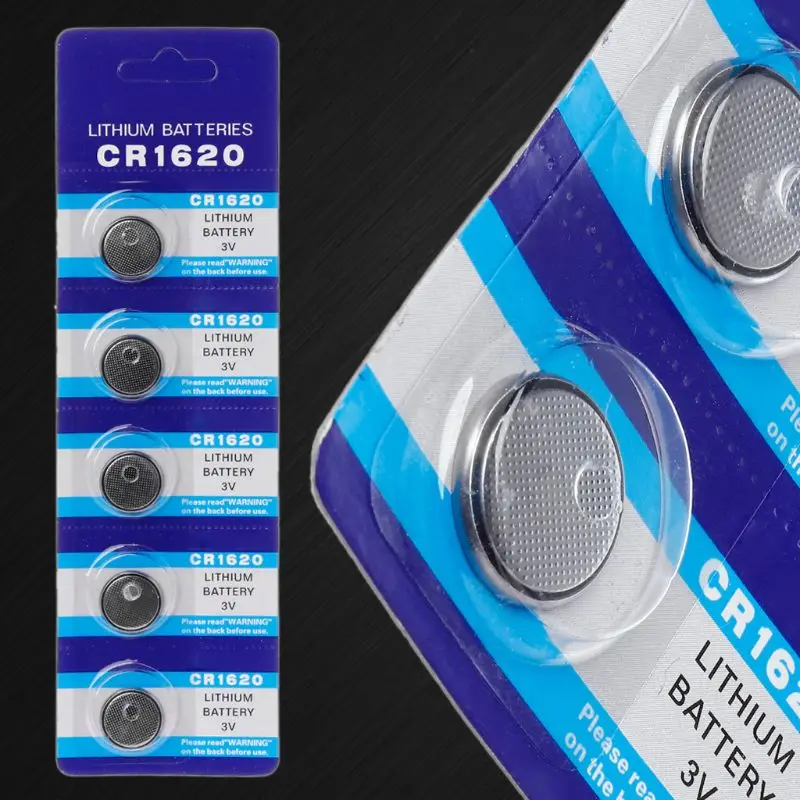 Cr1620 Button Batteries Br1620 Dl1620 Ecr1620 Coin Lithium - Temu