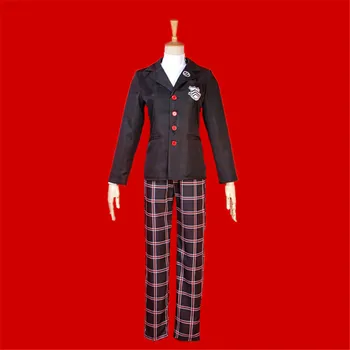 

Anime Cosplay Persona 5 Cosplay Costume Akira Kurusu / Ren Amamiya School Uniform for Unisex Coat + Top + Pants