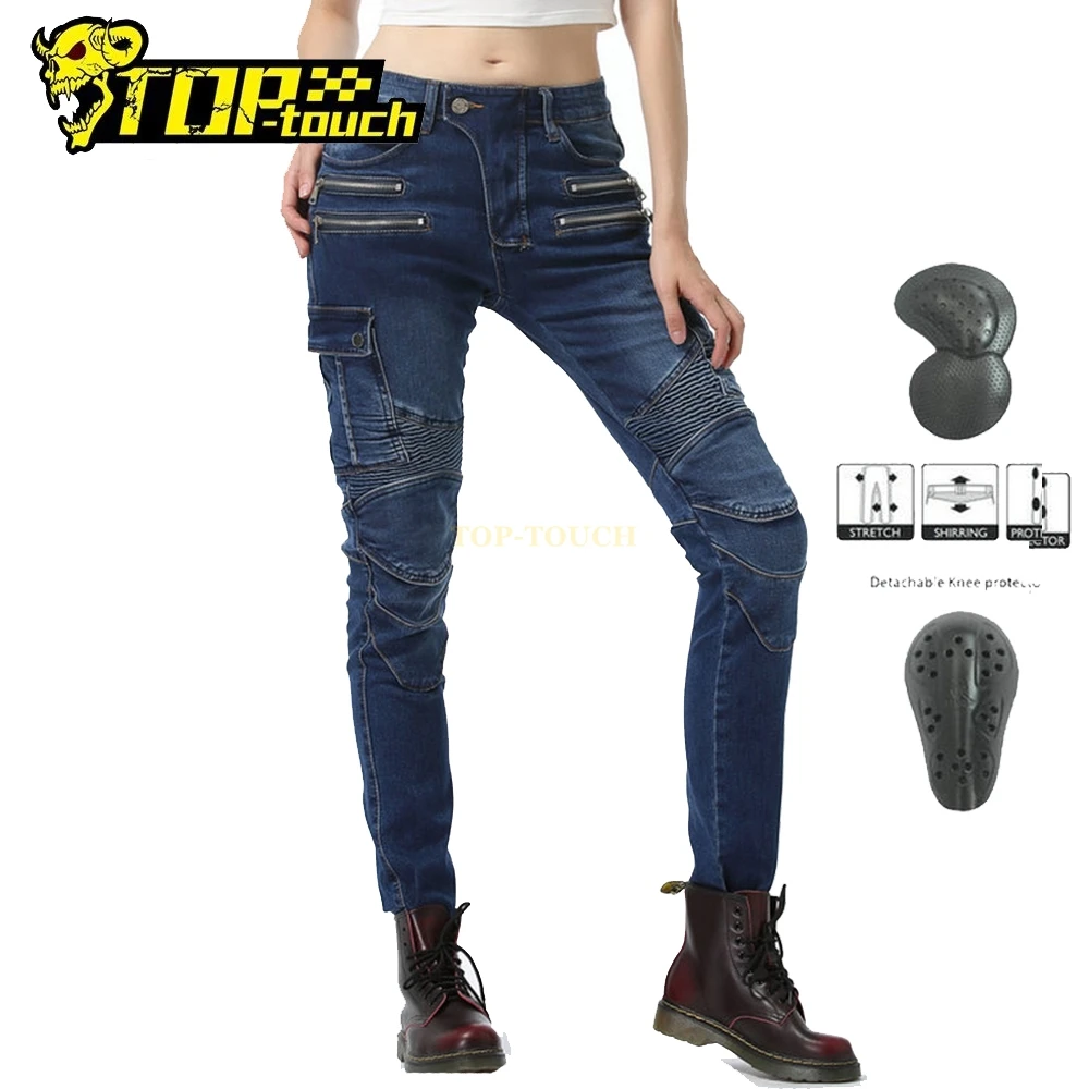 Pantaloni Da Moto Da Donna Jeans Da Moto Estivi Pantaloni Da Motocross Indossabili Moto Motociclista Motociclista Pantaloni Da Moto Pantalon