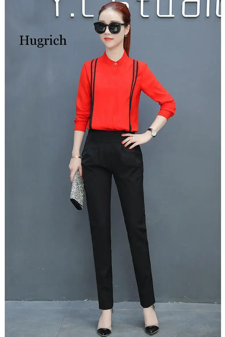 Suit Pants Female Nine Points Summer Korean Version of The New Thin Section Loose Straight Pants Black Smoke Tube Harem Pants