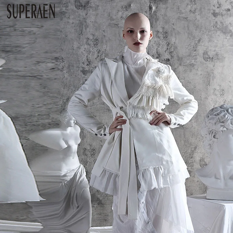 SuperAen осень и зима костюм куртки женские дикие повседневные однотонные женские куртки с длинным рукавом женская одежда