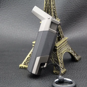 

Zinc Alloy Torch Lighter Cool Gadgets Encendedor Soplete Dropshipping Windproof Jet Flame Lighter Cigar Accessories