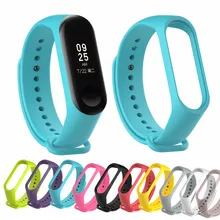 Для Xiaomi mi Band 4 3 силиконовый розовый сменный Браслет ремешок для Xiomi mi band 3 mi Band 4 3 band 4 ремешок на запястье