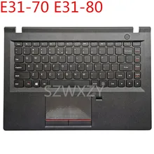 С сенсорной панелью США клавиатура для lenovo E31-80 ноутбука C крышкой/5CB0K57257