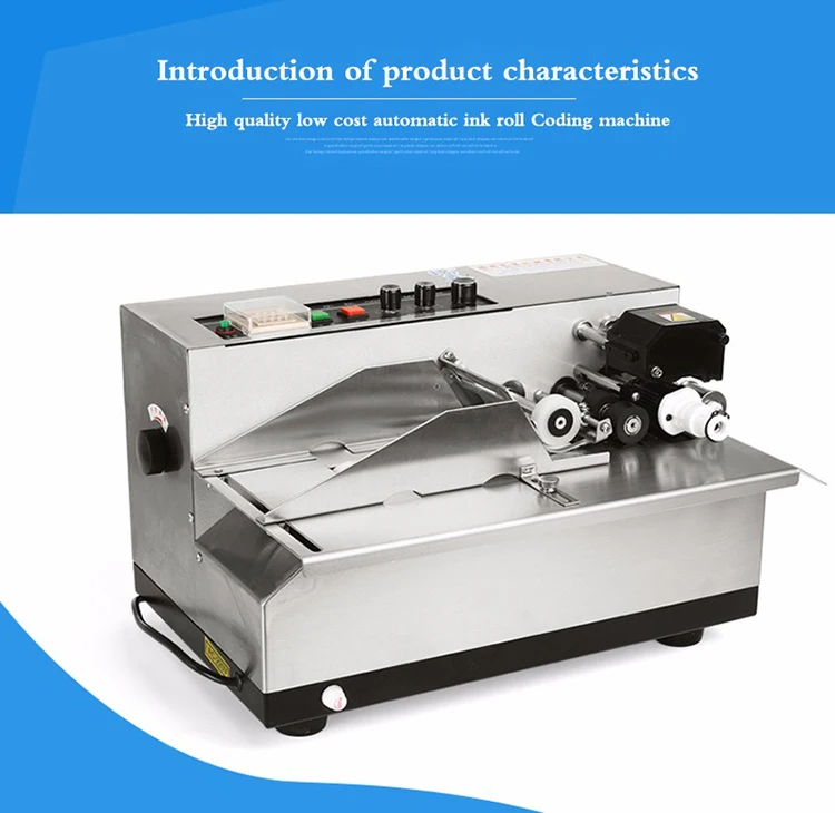MY-380F Ink Roll Coding Printer Machine Card Print Produce Date Printing Machine