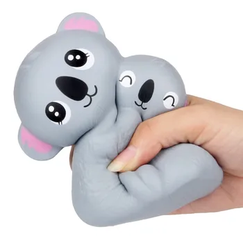 

2019 Kawaii Mini Koala-Combination Slow Rising Doll Lovely Soft Squeeze Toy Stress Relief Toy For Kids Gift Exquisite Squishy