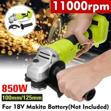 

For Makita 18V 125mm Brushless Cordless Impact Angle Grinder DIY Power Tools Electric Polishing Grinding Machine Without Battery