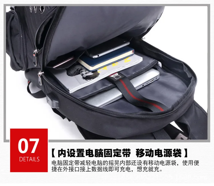 JIULIN Swiss 17 Inch Laptop Backpack Men USB Charging Waterproof Travel Backpack Women Rucksack Male Vintage School Bag mochila