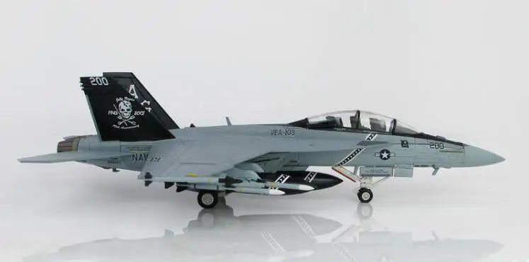 Хобби мастер USN VFA-103 Джолли Роджерс AG200 USS Дуайт Д Эйзенхауэр эскадрилья 70-летие 2013 1/72 литье под давлением модель самолета