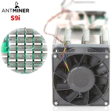 Шток б/у Asic Bitcoin miner bitmain antminer S9 s9i s9j 14T BTC горнодобывающая машина с PSU