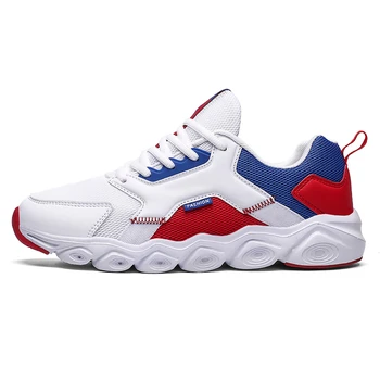 

Fast Run Men Sport Running off white Shoes Leisure Lace-up Exercise Footwear Breathable Mesh Shoes Sneakers for Men