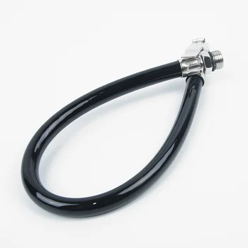 

Replacement Car Inflator Hose Air Tire Pressure Meter Flexible Hose Connector