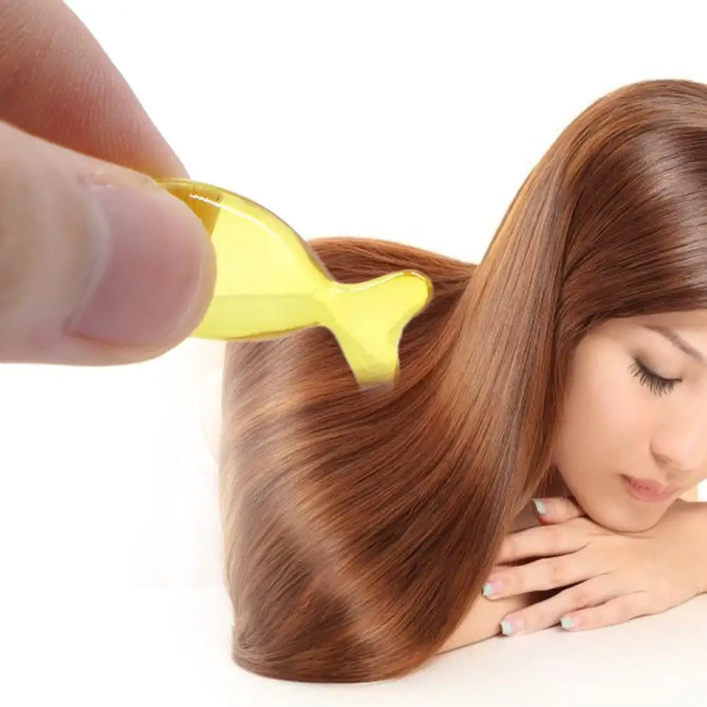 Витаминная капсула для волос Pro Keratin Complex Oil гладкая шелковистая маска для волос восстанавливающая поврежденные волосы сыворотка марокканское масло против выпадения волос