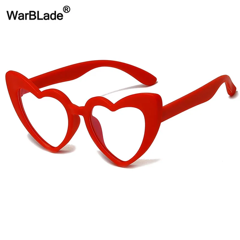 WarBLade Anti Blue Light Kids Glasses Heart Children Optical Frame Eyeglasses Boys Girls Computer Blue Ray Blocking Eyewears