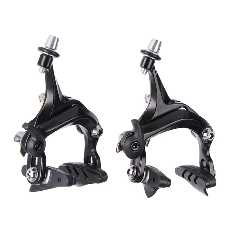 

Ztto 1 Set Bicycle Brake Racing Road Bike Dual Pivot Brake Aluminum Side Pull Caliper Front And Rear With Brake Pads