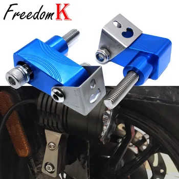 

For YAMAHA NMAX155 NMAX 155 125 TMAX530/500 XMAX 300 250 400 Motorcycle Lower Fork Spotlight Holder Lights lamp Mounting bracket